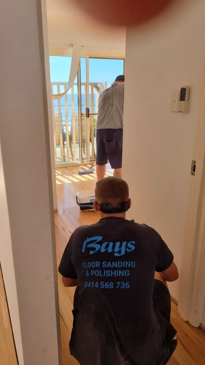 Timber floor finishing Lake Mac