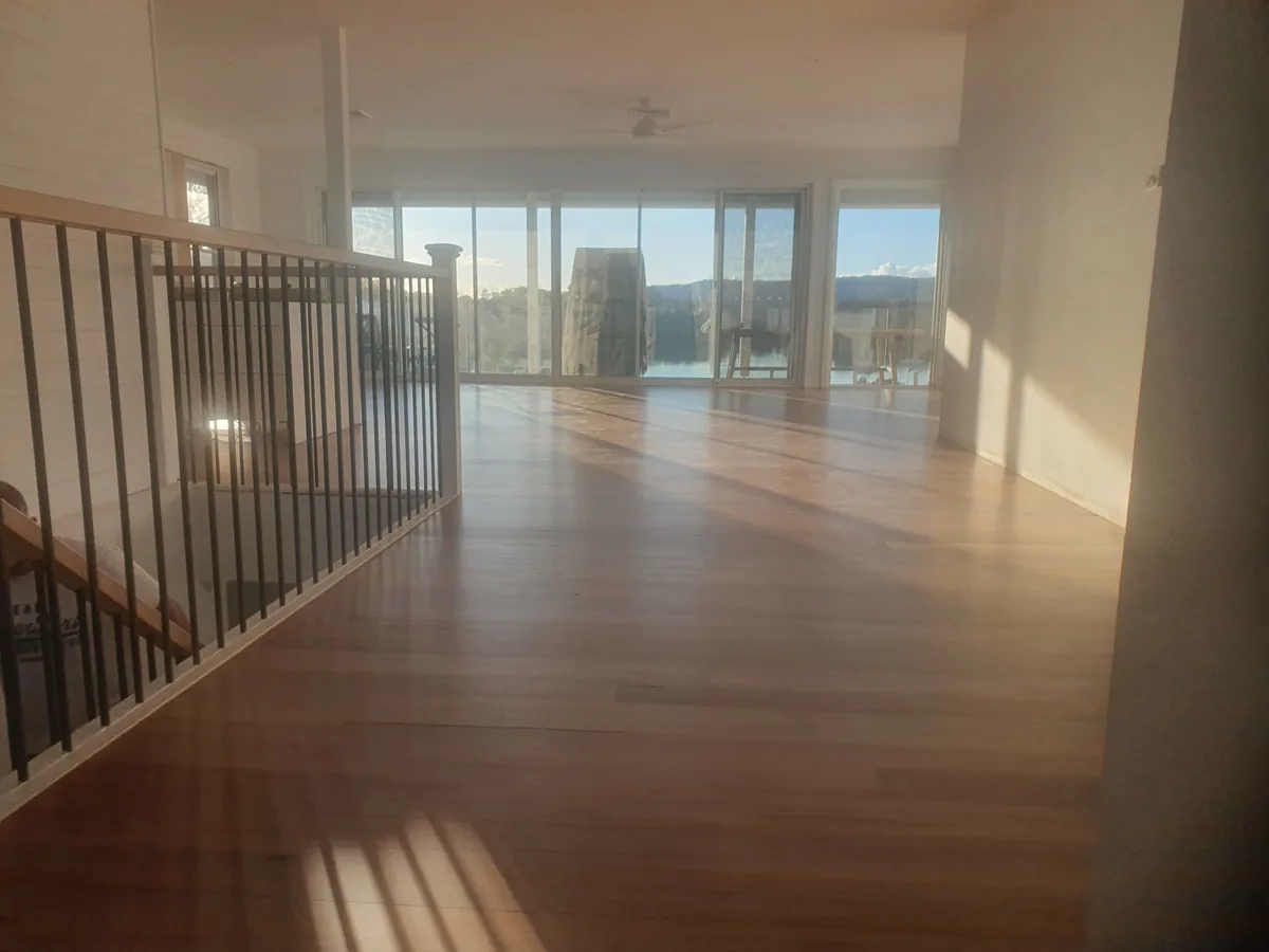 Polished hardwood floor Lake Macquarie