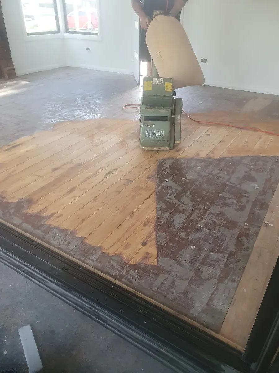 Sanding timber floor Newcastle